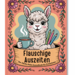 Alpaka-Maka Malbuch Flauschige Auszeiten